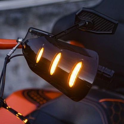 Adavanblack Hand Guard Light Hand Guards Sequential Led Turn Signals & Running Lights