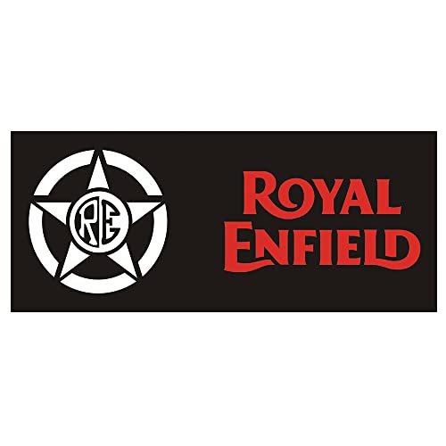 Motorcycle Garage Mat Fits with Royal Enfield Bikes – 80x200cm Water and Oil Absorb Rug – Floor Mat for Bike Storage, Workshop, Garage Decor