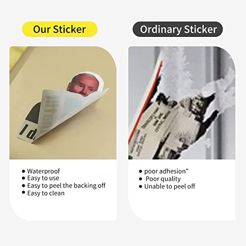 300 Pcs I Did That Biden Stickers,Joe Biden Stickers Funny I Did That - Pointed to Your Left,That's All Me Car Bumper Reflective Waterproof Humor Decals for Gas Pump Motorcycle Helmet Laptop Window