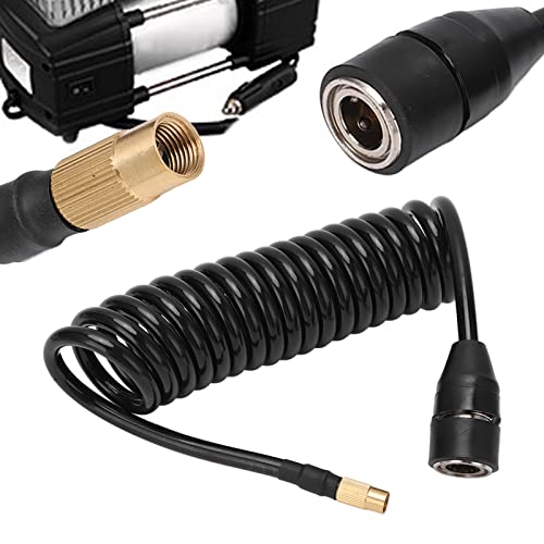 Car Air Pump Extend Hose, 9.84ft PS20 Female Plug Inflator Extension Tube for American Tire Nozzle Car Motorcycle - size: 9.84 ft