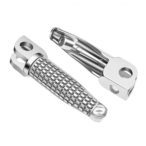Kawasaki Foot Pegs Motorcycle Front Footpeg Footrest For Kawasaki ZX-10R EX650 650R VERSYS Z750 Z750S ZX-6R/9R/10R/12R GTR1400 ZZR1200 Z1000 - color: Silver