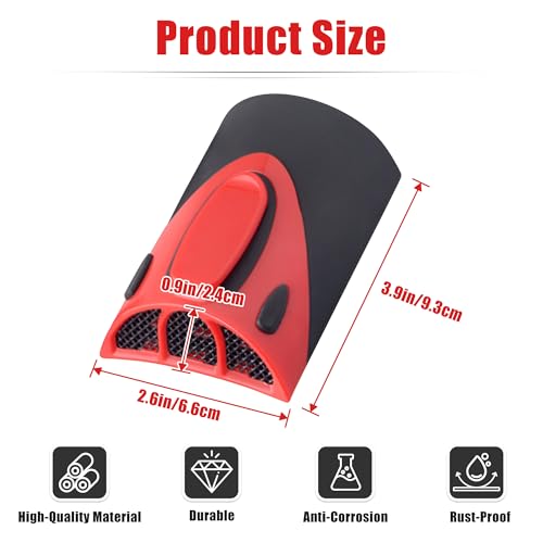 Goldfire Cooling Arm Sleeves 1 Pair Motorcycle Cooling System Jacket Sleeve Vent for Riding Warm Weather Accessories - color: Red