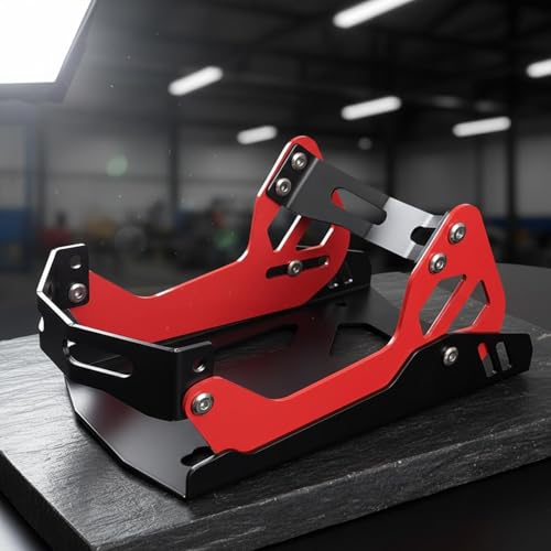 harayaa Motorcycle Wheel Chock Front Tire Stand Heavy Duty Professional Universal Portable Support for 8"-21" Wheel for Garage