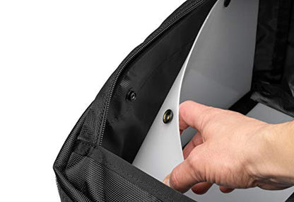 Chase Harper USA Motorcycle Tail Trunk Helmet Bag - Converts to Backpack for Easy Carry - Water-Resistant, Tear-Resistant, Industrial Grade Ballistic Nylon with Adjustable Strap Mounting System - size: Strap Mount