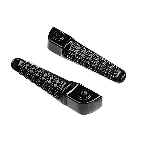 Rear Foot Pegs Footrests for kawasaki ZX-6R ZX-9R ZX10R ZX12R ZX636 EX650 650R KLE650 versys ER6N Z750/Z750S Z1000 Z1000SX ZZR1200 GTR1400 ZZR1400 ZX14 ZX-14 (black-2) - color: Black-2