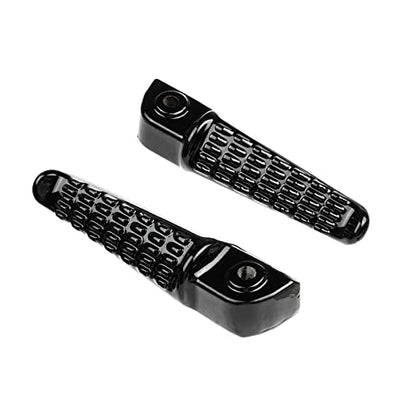 Rear Foot Pegs Footrests for kawasaki ZX-6R ZX-9R ZX10R ZX12R ZX636 EX650 650R KLE650 versys ER6N Z750/Z750S Z1000 Z1000SX ZZR1200 GTR1400 ZZR1400 ZX14 ZX-14 (black-2) - color: Black-2