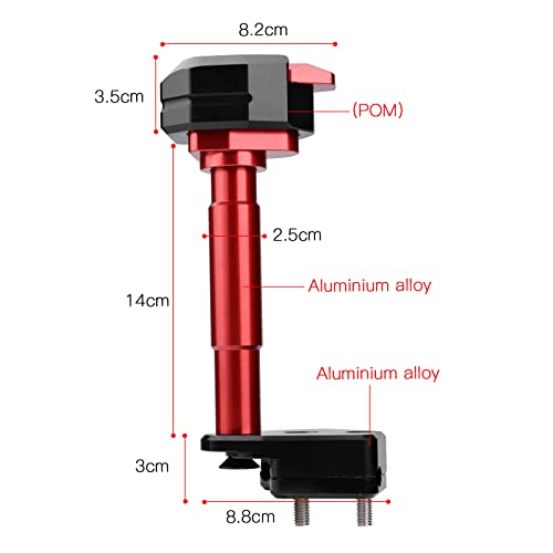 Motorcycle Falling Protection Frame Slider Fairing Guard Anti Crash Pad Protector Crash compatible with Honda CBR300R CBR 300R (2013-2023) (Red) - color: Red