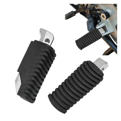 Motorcycle Footrests Footpegs Rubber Cover Passenger Foot Pegs For F800GS F850GS F750GS R1100RS R1100RT R1150RT R 1100 RT(One Set) - color: One Set