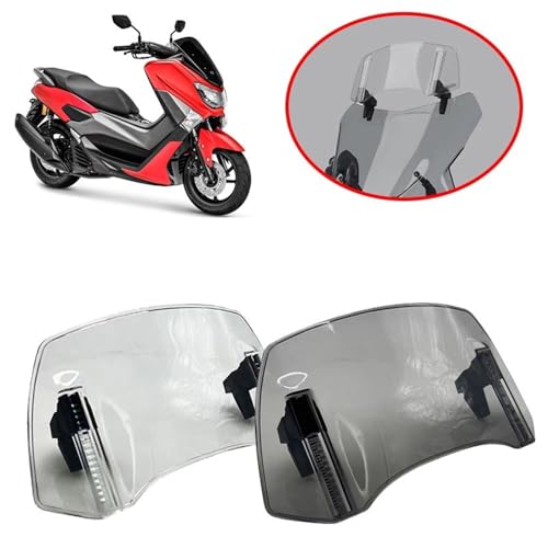 Fairing Windscreen For NMAX N125 NMAX150 NMAX155 Motorcycle Windshield Extension Adjustable Spoiler Deflector
