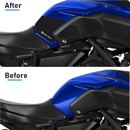 IZX Fits For Yamaha MT-07 FZ-07 FZ07 MT07 2018 2019 2020 Motorcycle Tank Protector Sticker Pad Decal Gas Knee Grip Side Tank Traction Pad