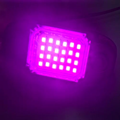 4 Pods Purple Rock Lights 24 LEDs Chips Waterproof Neon Trail Rig Lamp Underglow Light for Car Truck Motorcycle SUV ATV UTV - color: Purple
