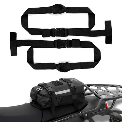 Odinsberg Ragnarök Motorcycle Cinch Straps V1-2 Pack – Compatible with Ragnarök 7L & 15L Bags V1 (not 30L version) – Quick Release Buckle Motorcycle Tie Down Straps | Luggage Straps for Motorcycles