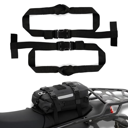 Odinsberg Ragnarök Motorcycle Cinch Straps V1-2 Pack – Compatible with Ragnarök 7L & 15L Bags V1 (not 30L version) – Quick Release Buckle Motorcycle Tie Down Straps | Luggage Straps for Motorcycles