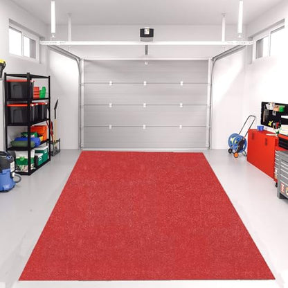 1 Pack Garage Floor Mat 88" x 204" - Oil Spill Mat for Under Car Driveway Oil Drip Pad, Highly Absorbent Maintenance Mat, Waterproof Backing, Leak Absorbent, Reusable, Washable, Protect Garage Floor