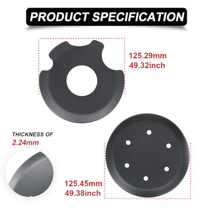 Xitomer Engine Cover Compatible with TW200 Motorcycle Engine Clutch Ignition Case Savers Guards Compatible with TW200 2003-2024 (Black)