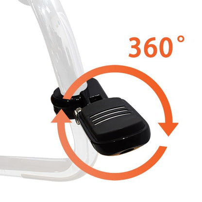 FOVPLUE 1.25" Highway Footpegs, Adjustable Footrest w/Mounting P-Clamps for Harley Touring Softail Dyna Sportster Honda Kawasaki Suzuki Yamaha Indian Victory w/1-1/4" Engine Guard, Gloss Black#1 - color: Gloss Black