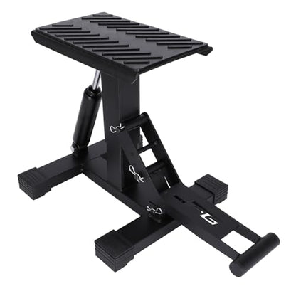 Dirt Bike Stand Motorcycle Lift Jack 1000 Lbs Capacity Height Adjustable Engine Hoist Stand Hydraulic Lift for Dirt Pit Bike ATV Repair Maintainance Heavy Duty