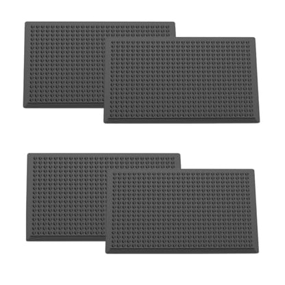36"×24" Heavy Duty Outdoor Rubber Mat for Floor, Commercial Non Slip Indoor Floor Mat Use for Commercial Kitchen, Ramp, Pool, Restaurant, Garage(4 PCS) - size: 36"×24"-4PCS(ANti Fatigue Mat)