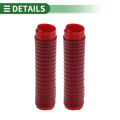1.57" /40 mm 1.57 "/40 mm Motorcycle Hand Grips Cover Kit Non Slip Silicone Handlebar Grips Maroon 1 Set Spiral Cross Pattern - color: Maroon