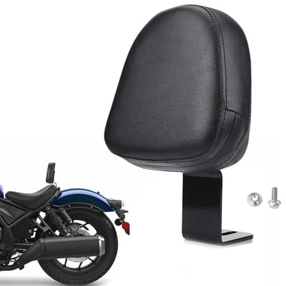 Motorcycle Driver Backrest Sissy Bar Pad for H-onda Rebel 300 500 2017-2024 Motorbike Rider Seat Backrest Cushion Accessories