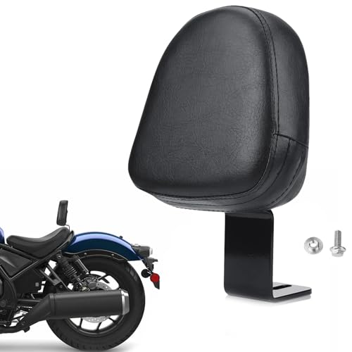 Motorcycle Driver Backrest Sissy Bar Pad for H-onda Rebel 300 500 2017-2024 Motorbike Rider Seat Backrest Cushion Accessories