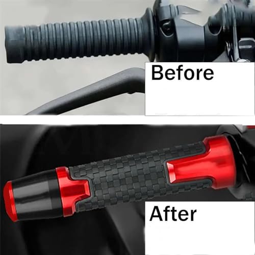 Motorcycles Handlebar Grips Cap Weight PartsAnti Vibration Plug Ends for Ducati Scrambler 2015-2016 15-16 - color: Green black