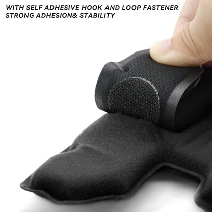 Tactical Helmet Pads - Universal Replacement Internal Memory Foam Pad Inserts for ACH, MICH, EXF Helmets - color: 3rd-Black