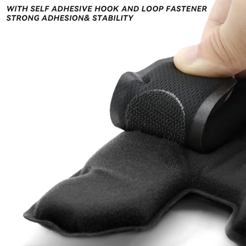 Tactical Helmet Pads - Universal Replacement Internal Memory Foam Pad Inserts for ACH, MICH, EXF Helmets - color: 3rd-Black