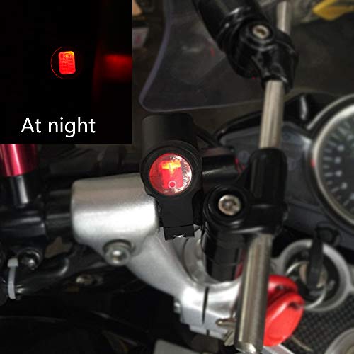 12V Waterproof 7/8 Inch Motorcycle Handlebar LED On Off Switch Motorcycle Headlight Handlebar Switch for Motorcycles Bicycle Motorbike ATVS Scooters Snowmobiles