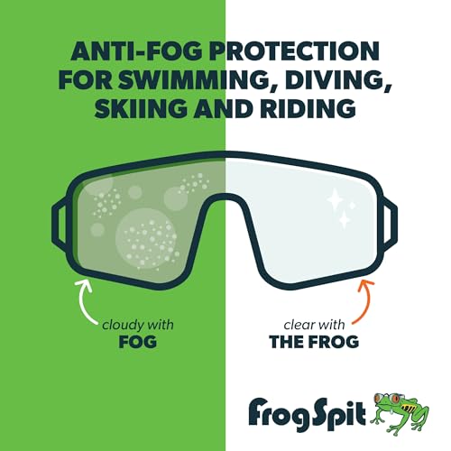 Frog Spit Pre-Moistened Anti-Fog Wipes | 100-Pack | Individually Packaged Travel Anti Fog Wipes for Glasses, Goggles, Face Masks, Helmet Face Shields - size: 1 Count (Pack of 100)