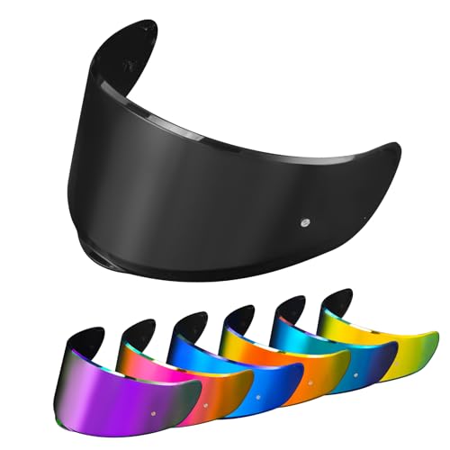 PSLER Sedici Strada 2 Visor - Sedici Strada 2 and Strada 3 Face Shield Motorcycle Helmet visor Accessories Replacement for LS2 FT2 VECTOR Sedici Strada 2 Strada 3 FF801 FF397，Dark Black - color: Dark Black