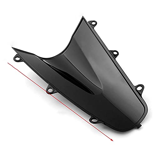 Black Windshield Fit for Honda CBR1000RR 2017 2018 Motorcycle ABS Windscreen Motorbike Wind deflector