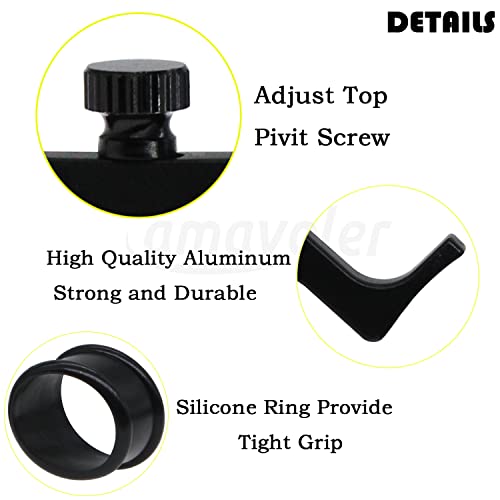 Universal Motorcycle Throttle Lock Motorcycle Cruise Control Motorcycle Throttle Assist Aluminum with Silicone Ring Protect Throttle Control System.