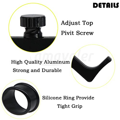Universal Motorcycle Throttle Lock Motorcycle Cruise Control Motorcycle Throttle Assist Aluminum with Silicone Ring Protect Throttle Control System.