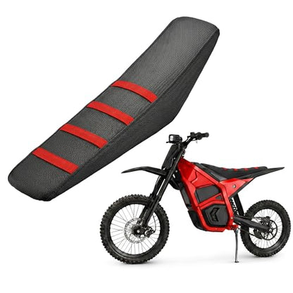 Seat Cover for Yozma IN10,Non-Slip Motorcycle Cushion Cover for Electric Dirt Bike Ebike Yozma in 10-Red - color: Red