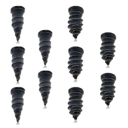 Tire Repair Rubber Nail, Spiral Rubber Nails & Screw Plugs Tire Repair Kit Self-Service Vacuum Tire Puncture Repair Tool for Car, Motorcycle, Truck, Tractor, Jp -Reliable Tire Repair (10Pcs) - size: 10Pcs
