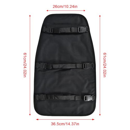 SaferCCTV Motorcycle Seat Cover ATV Padded Seat Protector,Motorcycle Seat Cushion Air Cooling 3D Motorcycle Seat Pad - size: 61 x 36.5 x 26cm