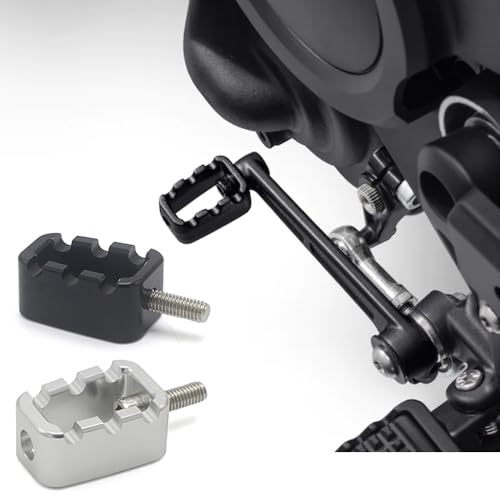 Motorcycle Shifter Peg Extension for Pan America 1250 RA1250 2021-2024 | 1250 Special RA1250S 2021-2024 Shift Gear Pedal Enlarger Accessories (Black) - color: Black