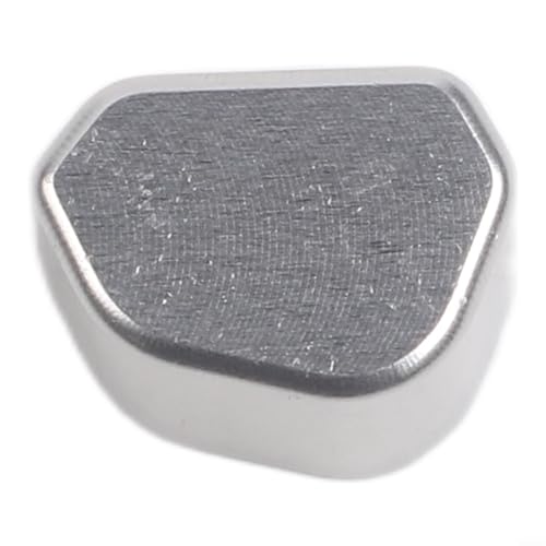 CNC Switch Button Turn Signal Key Cap, Aluminum Alloy Replacement Part, Fit for Honda Motorcycle(silver) - color: silver