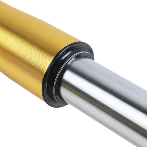 630mm Upside Down Front Fork Shock Absorber Suspension 12mm Axle Hole with Protector Cover, 45mm/48mm Front Forks for 50cc 70cc 110cc 125cc 140cc Pit Dirt Bike CRF50 CRF70 XR 50 SSR Monkey Bike