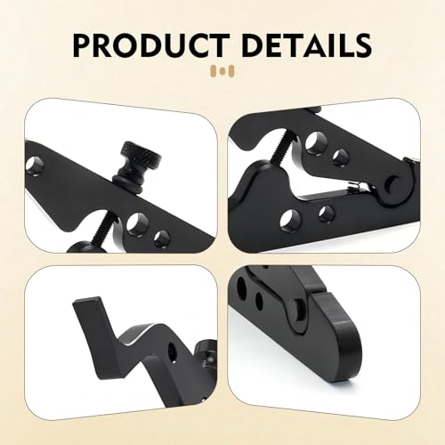 WZP Motorcycle Throttle Assist, ABS Plastic Motorcycle Cruise Control, 2PCS Wrist Hand Grips, 2PCS Motorcycle Throttle Lock with 2 Silicone Ring, Universal Control Crucero Moto Accessories