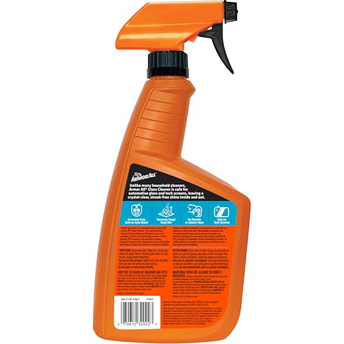 Armor All Liquid Auto Glass Cleaner, Glass Cleaners for Cars, Trucks, 22 Fl Oz Each