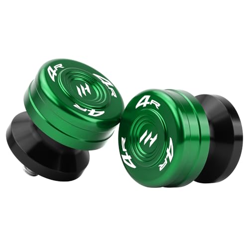 Motorcycle M8 Swingarm Spools Slider For Ninja ZX-4RR 2023-2025 Ninja ZX-4R 2024-2025 Swing Arm Spool Slider Stand Screws CNC Universal Enhanced Protection Accessories (Green) - color: Green