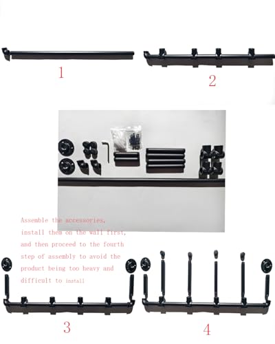 Boxing Wall Mount Storage Rack，boxing Gloves Dryer，2-Pcs Set,for Gym Home Training Room Shopping Center