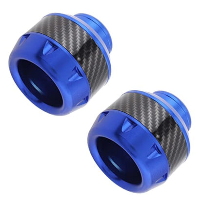 Windance Front Rear Fork Frame Sliders Wheel Crash Protector Falling Protection Universal for Motorcycles Motorbikes Moped Scooters (Blue)