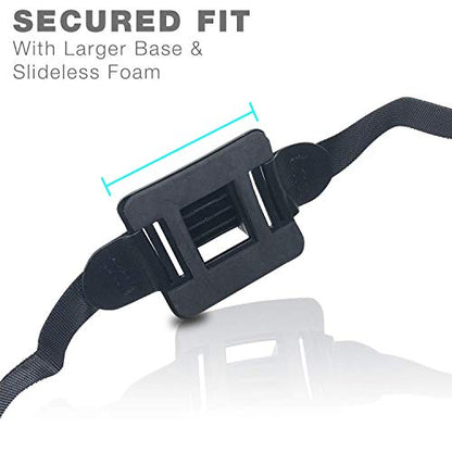 Night Provision Bike Light Helmet Mount for Cree Powered LED Bicycle Lights. Gemini, Magicshine, Stupidbright SB1, SB1600, SB2600, SB3000, Night Provision BX-300