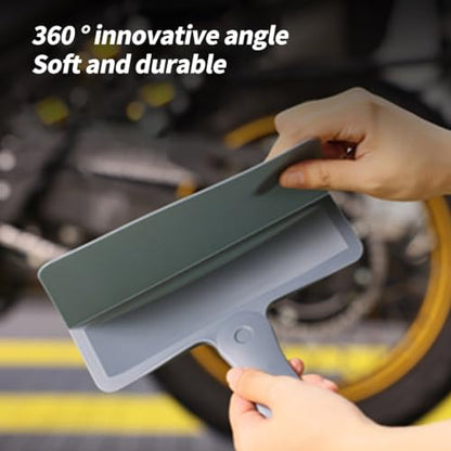 Reusable Motorcycle Chain Lubrication Protector Foldable Guards Light Weight For Hassle Frees Cleaning And Travel