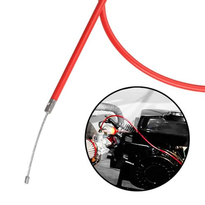 HOLATO 36'' Throttle Cable for SSR70 SSR110 SSR125 50cc 70cc 110cc 125cc Tao Tao DB14 DB24 DB27 Baja Dirt Runner DR70 DR90 DR125 Apollo RFZ XR50 XR70 Coolster Roketa Chinese Pit Dirt Bike Motor Red - color: Red
