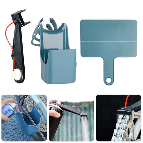 Motorcycle Chain Lubrication Tool Motorcycle Chain Oiling for Precise Oil Application & best Maintenance - style: Oil baffle
