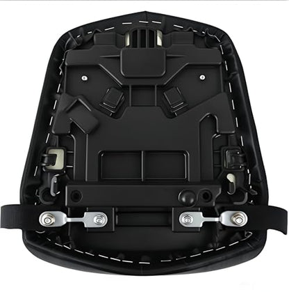 Motorcycle cushion Black Rear Pillion Passenger Seat Cushion Fits For YAMAHA YZF R6 2003-2005 YZF R6S 2006-2009 - size: YZF R6#03-05